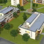 Kopli tee 42/1 ja 42/2 kortermajad, Peetri. Müüri-, betooni- ja montaažitööd.