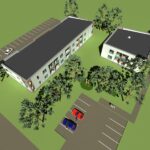 Salu tee 60 kortermaja, Peetri. Müüritööd.