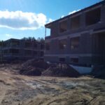 Tohu 2 ja 4 kortermajad. Müüri-, betooni- ja montaažitööd.